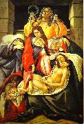 Lamentation over Dead Christ Botticelli
